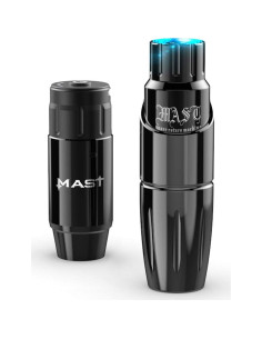 Kit de Máquina de Tatuaje Mast Tour Inalámbrica con 50 Agujas y Tinta 2