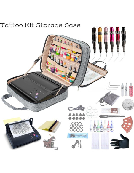 Bolsa de Transporte para Kit de Tatuajes AM324 - Gris