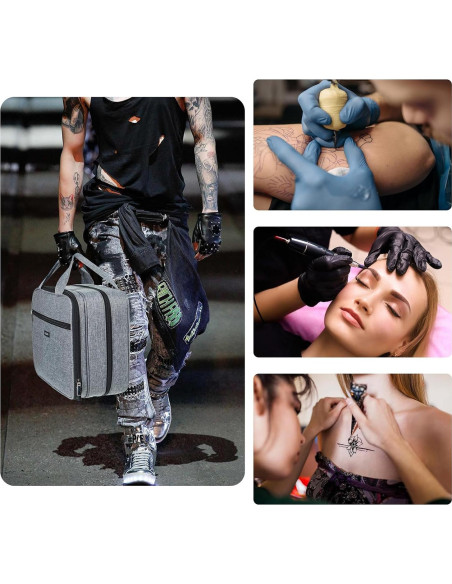 Bolsa de Transporte para Kit de Tatuajes AM324 - Gris