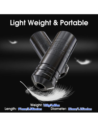 Máquina de Tatuaje Ambition Torped 32mm Rotativa Sin Escobillas