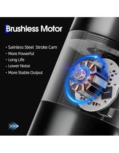 Máquina de Tatuaje Ambition Torped 32mm Rotativa Sin Escobillas