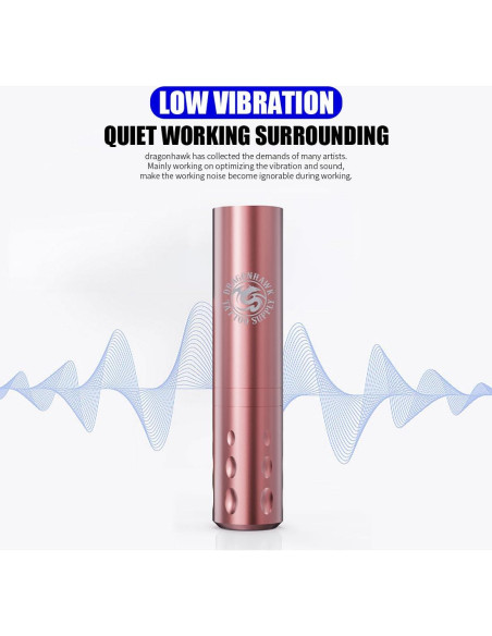 Kit de Tatuaje Inalámbrico Dragonhawk S6 Pro con 20 Agujas Kit de Tatuaje Inalámbrico Dragonhawk S6 Pro con 20 Agujas