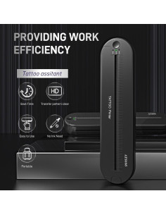 Impresora de Plantillas de Tatuaje YILONG ATS886L - Térmica Bluetooth 2