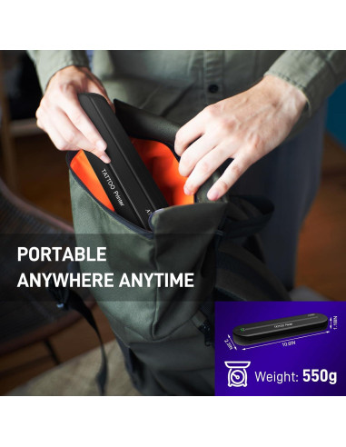 Impresora de Plantillas de Tatuaje YILONG ATS886L - Térmica Bluetooth