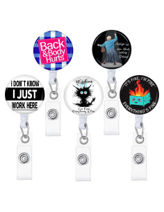 5 Soportes de Rueda de Insignia Retráctil Sylwyfc 3.05 cm