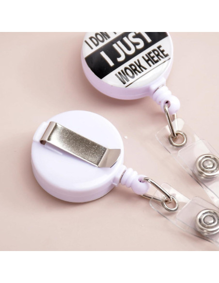 5 Soportes de Rueda de Insignia Retráctil Sylwyfc 3.05 cm 5 Soportes de Rueda de Insignia Retráctil Sylwyfc 3.05 cm