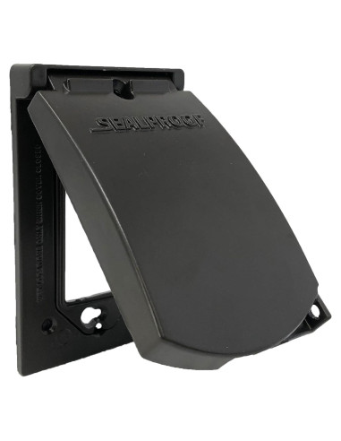 Cubierta de Salida Exterior Sellada 1-Gang Bronce UL