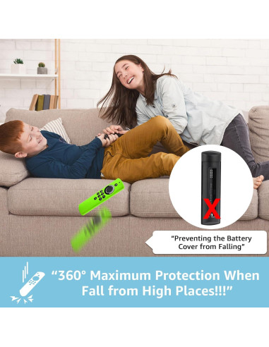 Funda de Silicona para Control Remoto TV Stick Lite 2020 - 2 Piezas