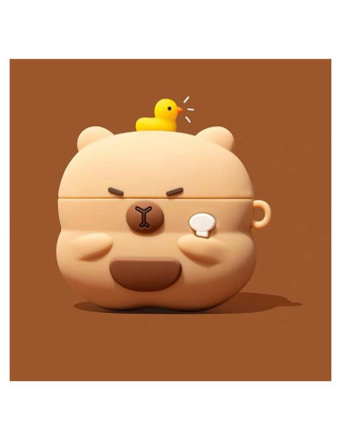Funda de Silicona para AirPods 1 y 2 Gen Capibara