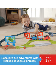 Juego de Trenes Thomas y Amigos Fisher-Price Hablador 3.2m 2