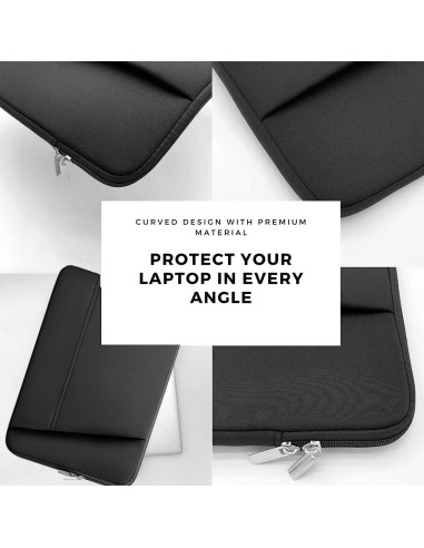 Funda para Laptop 12.5" TEDNETGO Impermeable con Bolsillo