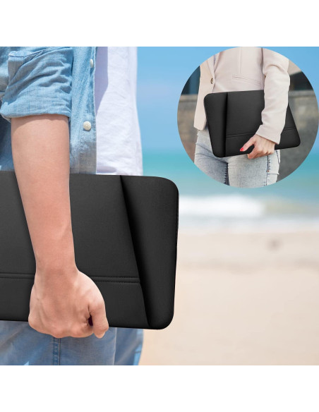 Funda para Laptop 12.5" TEDNETGO Impermeable con Bolsillo