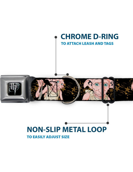 Collar para Perro Warner Bros Dobby 24.1-33 cm 2.5 cm Ancho