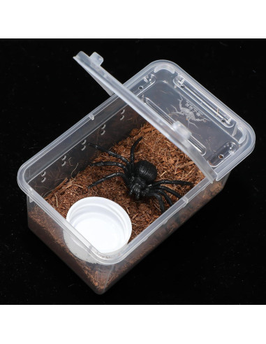 Caja de Cría de Reptiles Irenare 8 Pcs 11x7x7.5 cm