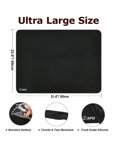 Hoja de Silicona Extra Grande SAPID 80x60cm Antiadherente 2