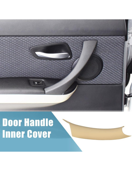 Cubierta Interior del Mango de Puerta BMW F15 F16 3 Piezas Beige