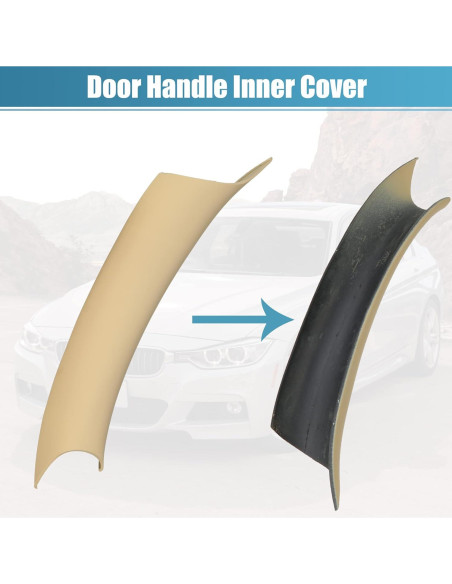 Cubierta Interior del Mango de Puerta BMW F15 F16 3 Piezas Beige