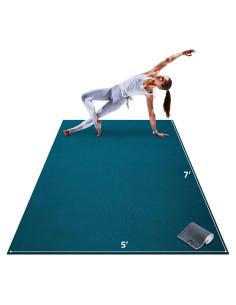 Esterilla de Yoga Grande Gorilla Mats 2.13m x 1.52m 8mm Antideslizante