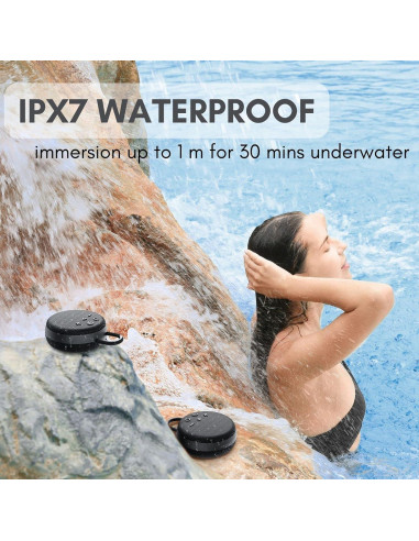 Altavoz Bluetooth MusiBaby M77 Impermeable IPX7 25h Batería