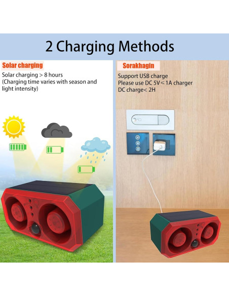 Detector de Movimiento Solar ROYELLE con Sirena y Control Remoto