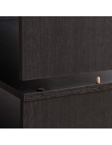 Soporte Organizador de Monitor IRIS USA 2 Niveles Negro