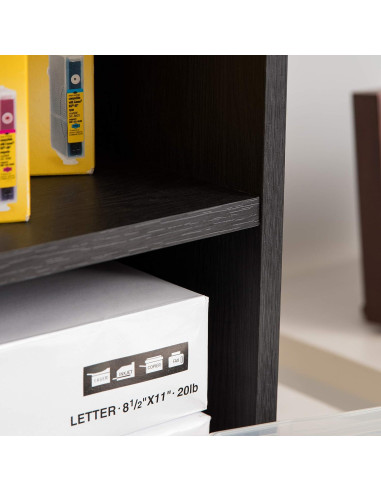 Soporte Organizador de Monitor IRIS USA 2 Niveles Negro