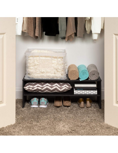 Soporte Organizador de Monitor IRIS USA 2 Niveles Negro