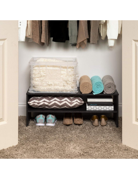 Soporte Organizador de Monitor IRIS USA 2 Niveles Negro