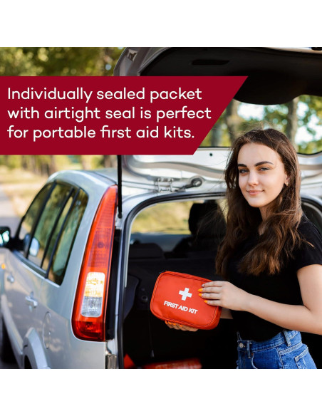 Toallitas Antiséticas de Alcohol Dealmed - 100 Unidades Sin Látex