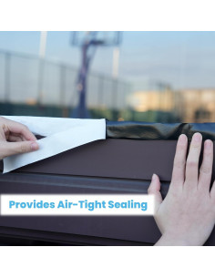 Cinta de Masilla Butílica Negra TAPEBEAR 1,27cm x 9,14m 2