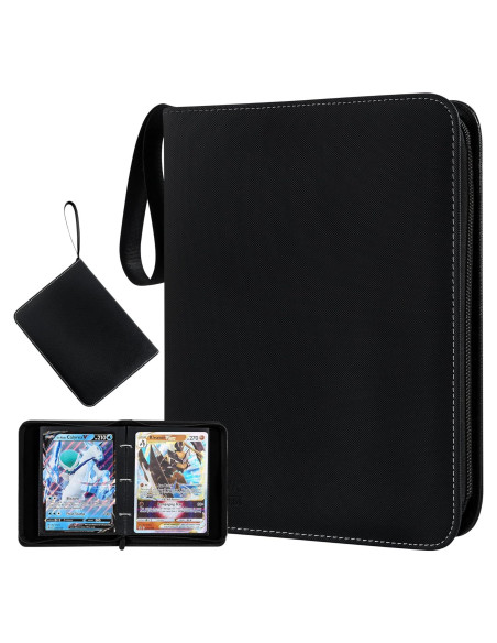 Carpeta Jumbo para Cartas de Pokemon iofeiwak - 80 Páginas