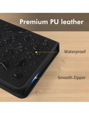 Carpeta Jumbo para Cartas de Pokemon iofeiwak - 80 Páginas