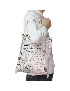 Bolsa Tote JYTAPP Beige Impermeable para Viajes y Compras 2