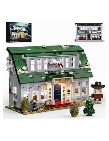 Conjunto Casa Embrujada GIKCFSTBLA 1099 Piezas LED Halloween