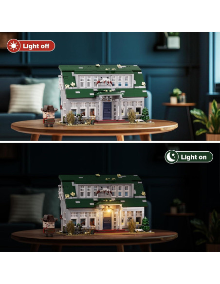 Conjunto Casa Embrujada GIKCFSTBLA 1099 Piezas LED Halloween