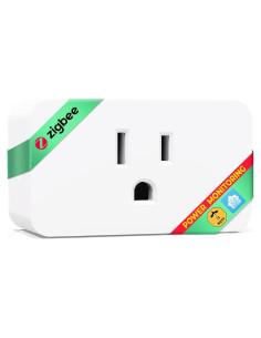 Enchufe Inteligente ZigBee 15A NOUS con Monitoreo de Energía