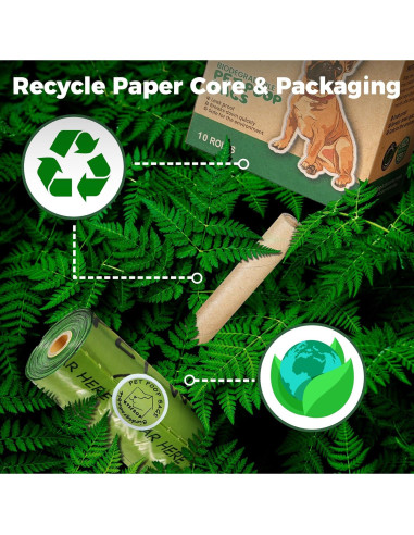 Bolsas de Poop Biodegradables ATIFBOP 150 Unidades con Dispensador