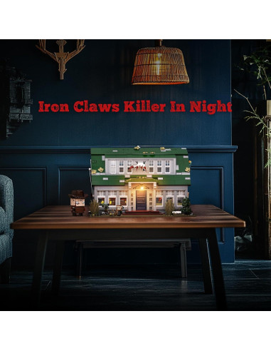 Conjunto Casa Embrujada GIKCFSTBLA 1099 Piezas LED Halloween