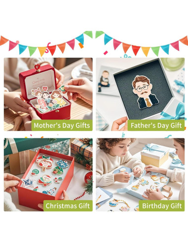 10 Hojas de Plástico Encogible Imprimibles Yncotte 21.6x27.9cm