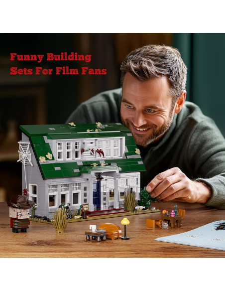 Conjunto Casa Embrujada GIKCFSTBLA 1099 Piezas LED Halloween