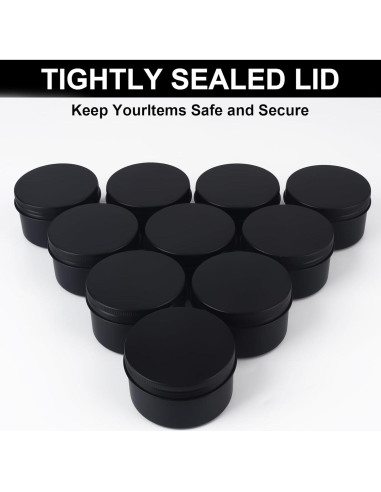 Paquete de 64 latas de aluminio OBKJJ 120 ml con tapa rosca