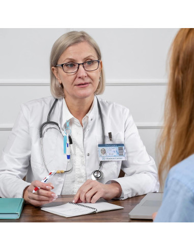 Juego de bolígrafos de enfermera Sibba azul con clip