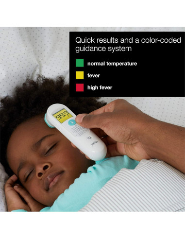 Termómetro Digital Braun TempleSwipe - Precisión Rápida y Confiable