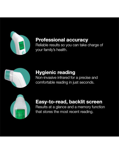 Termómetro Digital Braun TempleSwipe - Precisión Rápida y Confiable