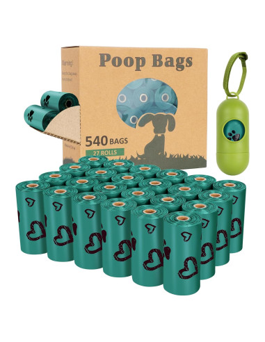 Bolsas para Excremento de Perro Yingdelai - 540 Biodegradables
