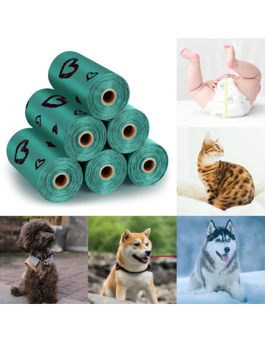 Bolsas para Excremento de Perro Yingdelai - 540 Biodegradables