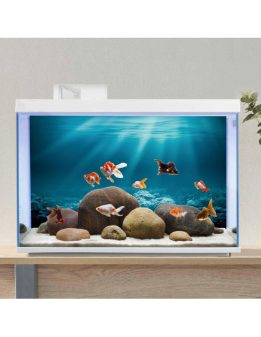 Fondo de Acuario 60x30 cm AWERT Tema Submarino HD