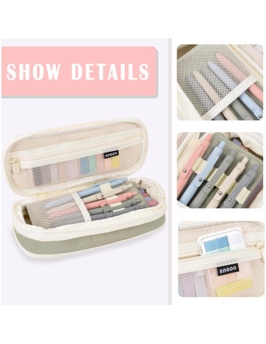 27 Piezas Suministros Escolares ChezMax - Marcadores, Bolígrafos y Notas