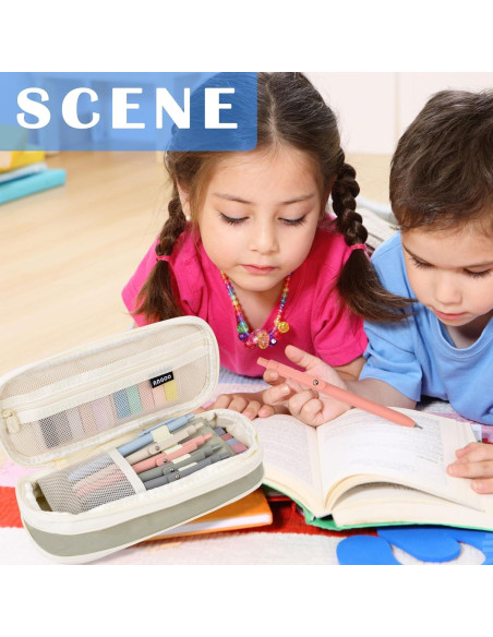 27 Piezas Suministros Escolares ChezMax - Marcadores, Bolígrafos y Notas