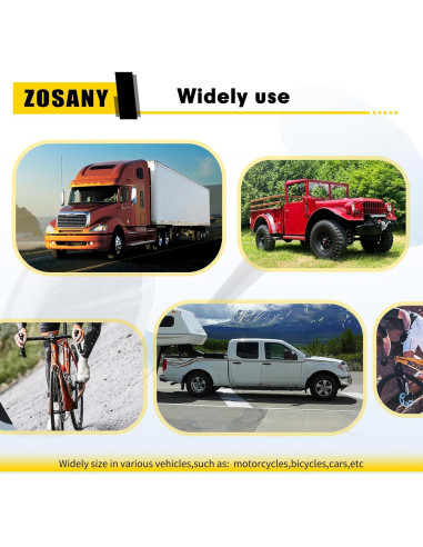 Kit de Reparación de Neumáticos ZOSANY 33 PZS con Tapones de Hongo